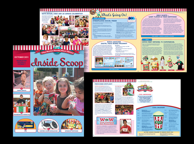Newsletters for Rita’s Water Ice, Trevose, PA